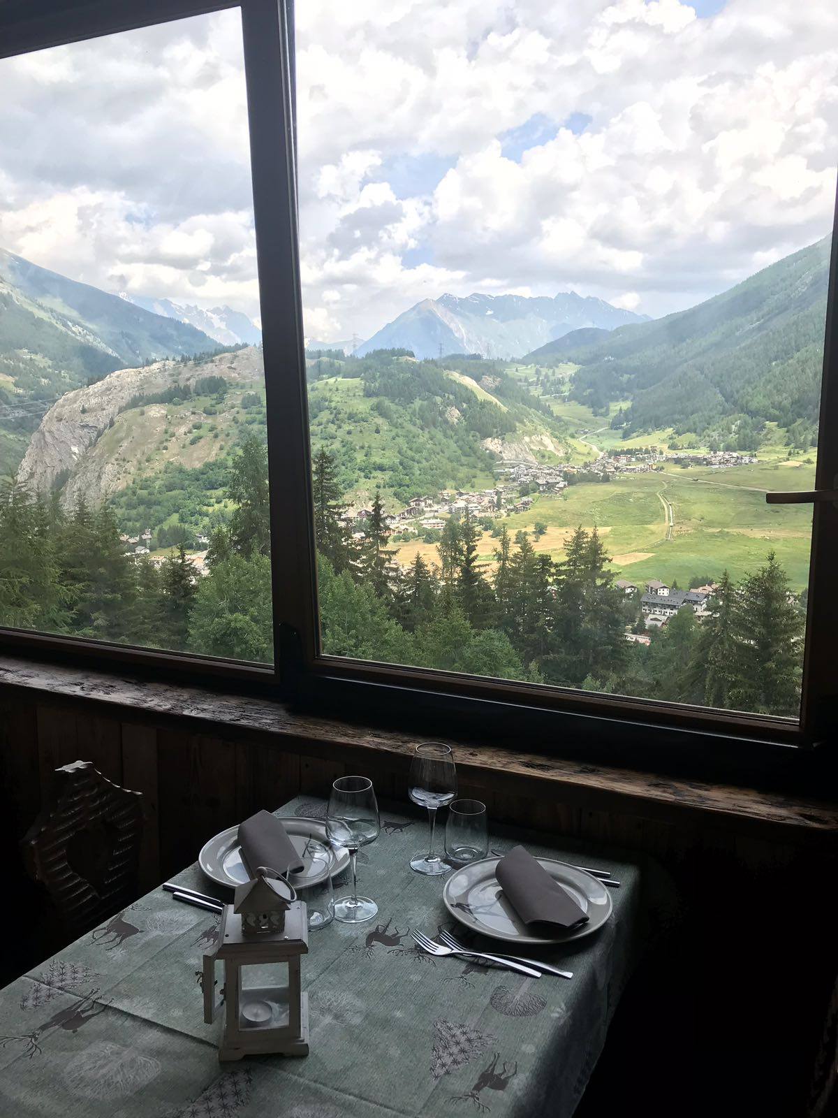 Pranzo al Ristorante Maison Blanche